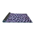thumbnail image 2 of Ahgly Company Indoor Rectangle Abstract Blue Modern Area Rugs, 5' x 7', 2 of 4