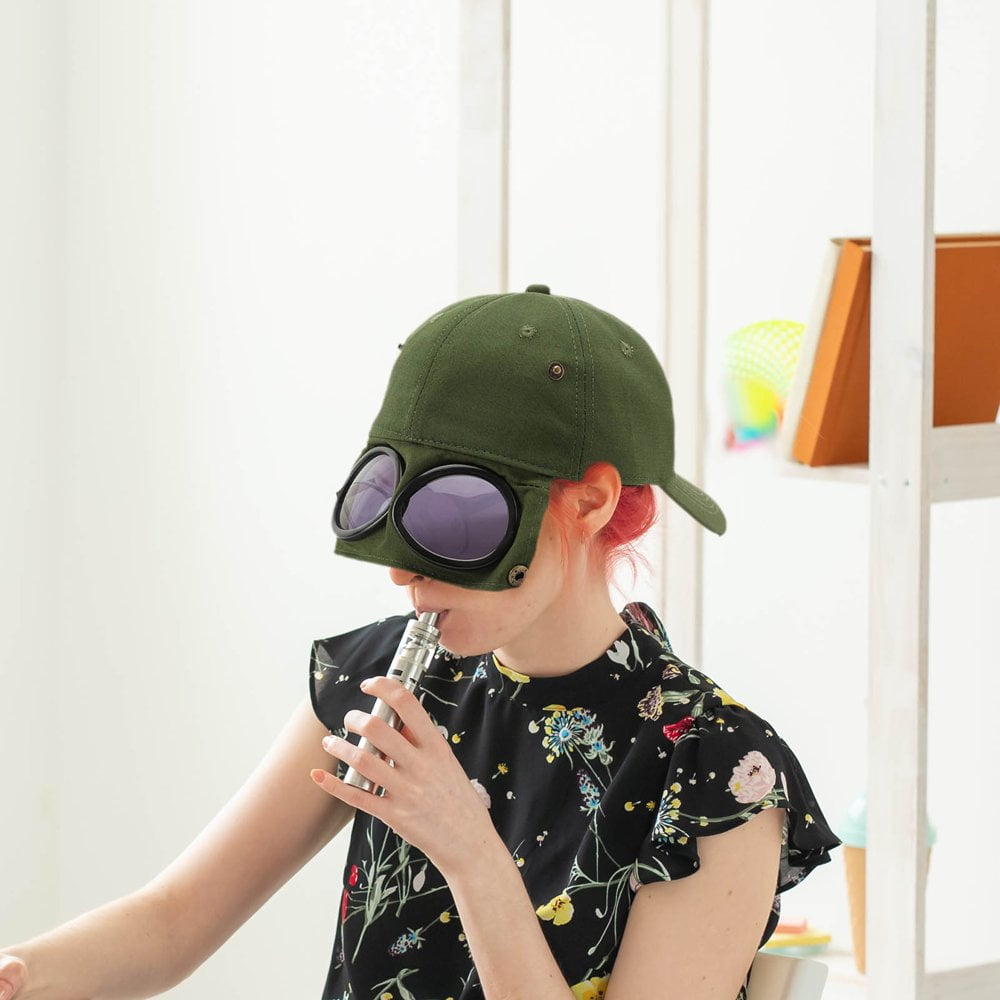 Baseball cap glasses on sale