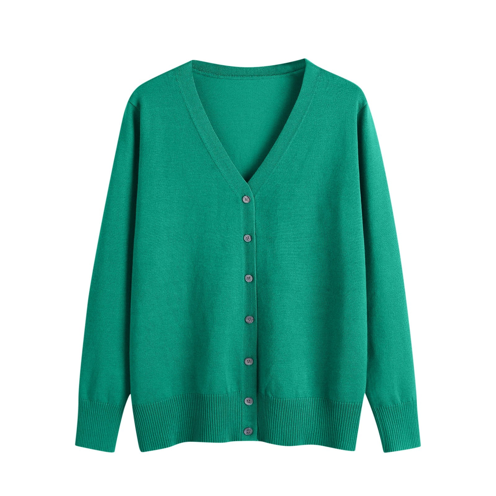 Cardigan Femme Oversize Chic - Laine/coton, Manches Longues, Boutonnée - Pour Automne/hiver, Style Décontracté élégant