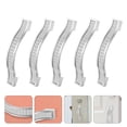 thumbnail image 1 of FUTUREORYY 5Pcs Silver Decorative Drawer Knobs Alloy for Furniture Upgrade, 1 of 8