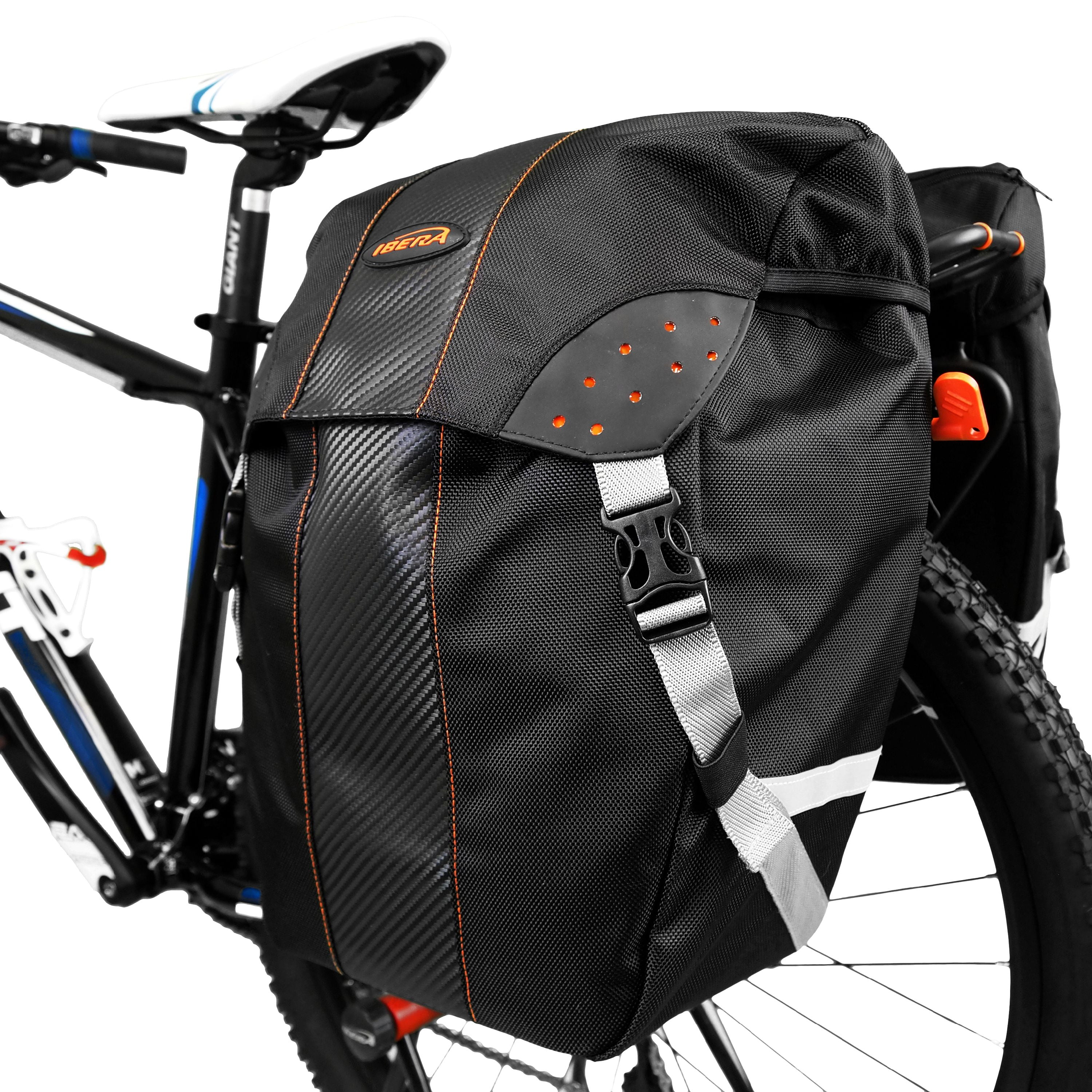 ibera bike pannier backpack