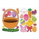 thumbnail image 1 of Xihbxyly Decoración de Conejito de Pascua, Cesta de Madera Colgante, Decoración Acrílica para Huevos de Pascua, Accesorio Festivo para Puerta, Etiquetas de Boda E Ideas de Regalo, Primavera, Manualid, 1 of 2