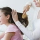 thumbnail image 5 of Peine de madera con cerdas de madera, cepillo para desenredar y peinar el cabello de las mujeres., 5 of 5