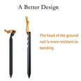 thumbnail image 2 of 12Pcs/lot 18cm Heavy Duty Aluminum Alloy Tent Stakes Pegs Travel Outdoor Camping Accessories Tarp Ultralight Nails Ground Peg, 2 of 6