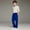 Blue-b, variant on Boys Cargo Joggers Drawstring Jogging Pants Kids Elastic Waist Trousers 5-6 Years