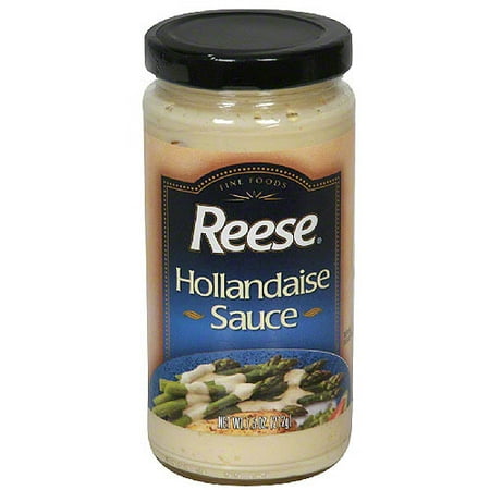 Reese Hollandaise Sauce, 7.5 oz (Pack of 6) (Best Pre Made Hollandaise Sauce)