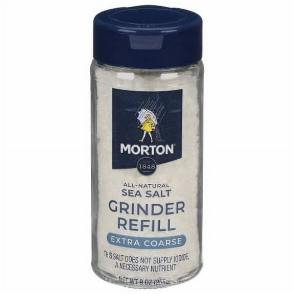 Morton Sea Salt Extra Coarse Non-Iodized Grinder Refill