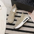 thumbnail image 4 of Amzcrzy Zapatos de mujer,Zapatos de mujer,Zapatillas de mujer, Zapatos casuales de caña baja con encaje de malla para mujer, con tacón grueso y cómodos. Sandalias Mujer Zapatillas De Casa, 4 of 6