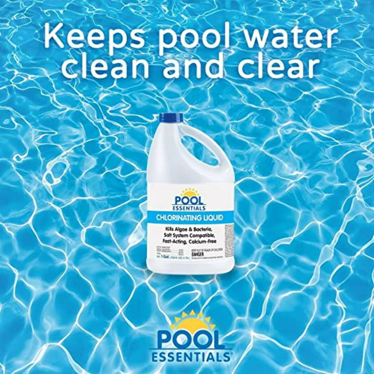 Pool Essentials Chlorine Liquid 4 Lot outlets