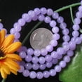 thumbnail image 3 of Pulseras de Bricolaje Yinane Piedras Sueltas de Jade Violeta 15.5 pulgadas Ronda de 6 mm, 3 of 8