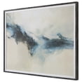 thumbnail image 4 of Uttermost Terra Nova Pine and Paper Abstract Framed Print in Blue/Gold, 4 of 6