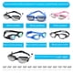 thumbnail image 2 of Gafas de natación HD para adultos, gafas de natación antivaho, venta al por mayor, gafas para miopía, gafas de natación impermeables de silicona para hombres y mujeres, 2 of 5