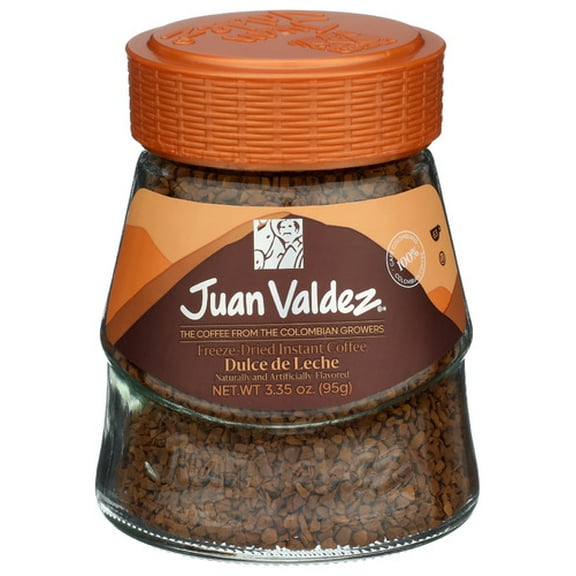 (Pack of 6) Juan Valdez Coffee Instant Dulce de Leche 3.35 Oz