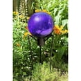 thumbnail image 3 of Achla Designs 10 Inch Gazing Glass Globe Sphere Garden Ornament, Blue, 3 of 6