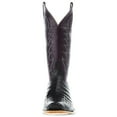 thumbnail image 5 of Horse Power Boots Mens Horsepower Top Hand Black Caiman Belly 13 Violet Top Black 11 D, 5 of 5