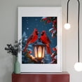 thumbnail image 2 of Diamond Art Kit for Adults, Snowy Lantern Red Birds Winter Scene Diamond Painting for Adults Beginners, 5D DIY Diamond Art Painting Kits, Colorful Diamond Painting Craft for Home Decor 12x16, 2 of 7