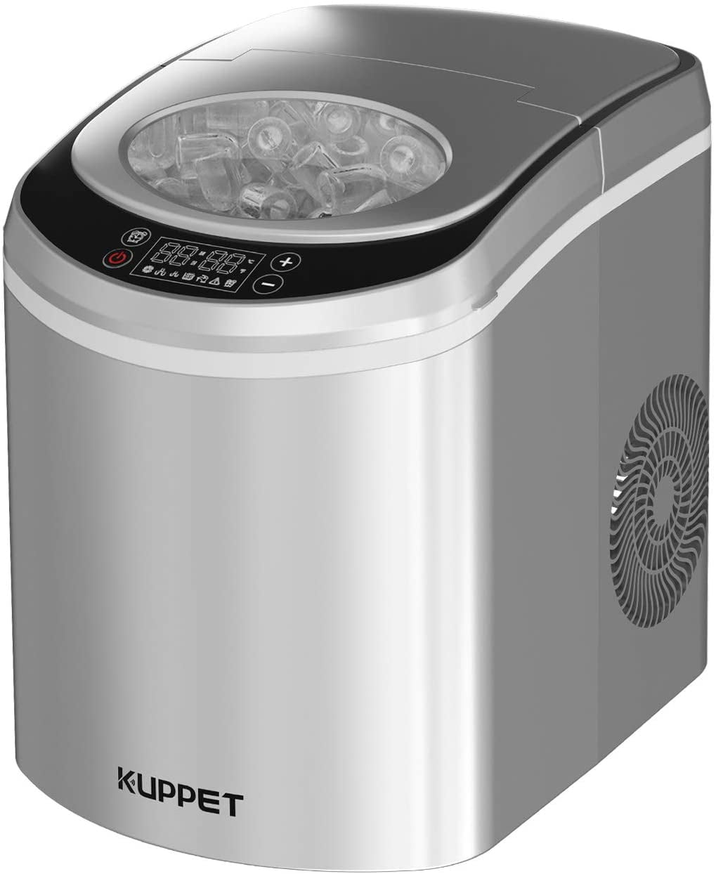 raointy KUPPET Portable Ice Maker Machine for Countertop with LED