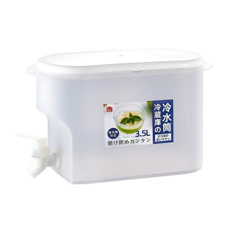 

Vntub Pitchers Kettle Water Beverages Distributor With Tap Plastic Beverage From For Home Water Bottle 3.5L