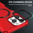 thumbnail image 5 of TECH CIRCLE iPhone 14 Pro Max Case,Heavy-Duty Tough Rugged Full Body Shockproof Wireless Charging Protective Case Compatible with Magsafe for Apple iPhone 14 Pro Max 5G 6.7 inch 2022, Red, 5 of 10
