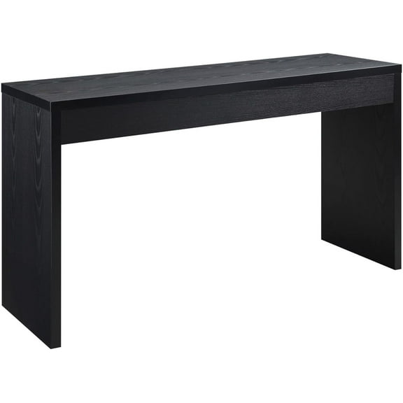 CSPP Northfield Console Table 48" - Modern Living Room Sofa Table, Contemporary Entryway Hall Table, Foyer Display Table, Black
