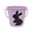 Purple, variant on Easter Mini Buckets,Small Metal Rabbit Buckets with Handle – 4.1" Galvanized Bucket Leak Proof & Rust Resistant,Best for Easter Party Décor,Candy Craft,Pencill Holder Classrooms(Purple)