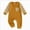 O178-Brown, variant on 6-12 Months Newborn Boys Romper Warm Print Romper Bodysuit Pajamas Sleep & Play Bodysuit