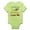 Kiwi, variant on CafePress - Someone In Michigan Loves Me Infant Bodysuit - Baby Light Bodysuit, Size Newborn - 24 Months
