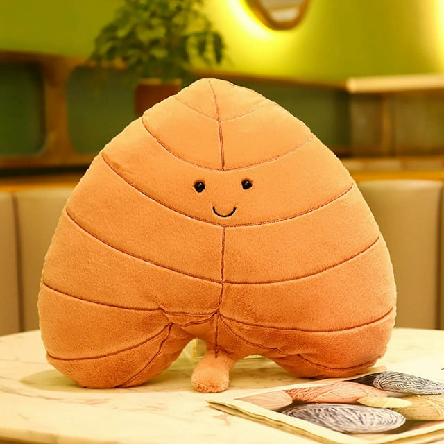 Yhmxh Pillow Covers Throw Pillow Covers Pillow Protector Simulated Maple Leaf Pillow Toy Home Sofa Pillow Cushion Ginkgo Leaf Doll Cloth Doll Simulated Maple Leaf