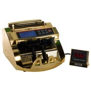 Homeland Goods Gold Money Counter with UV/MG Detection, 80W Bill Counter with Counterfeit Bill Detection, LED Display, 1000 Bills per Minute