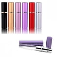 thumbnail image 6 of Opvise 5 ml Travel Portable Mini Refillable Perfume Atomizer Empty Glass Spray Bottle Silver, 6 of 8
