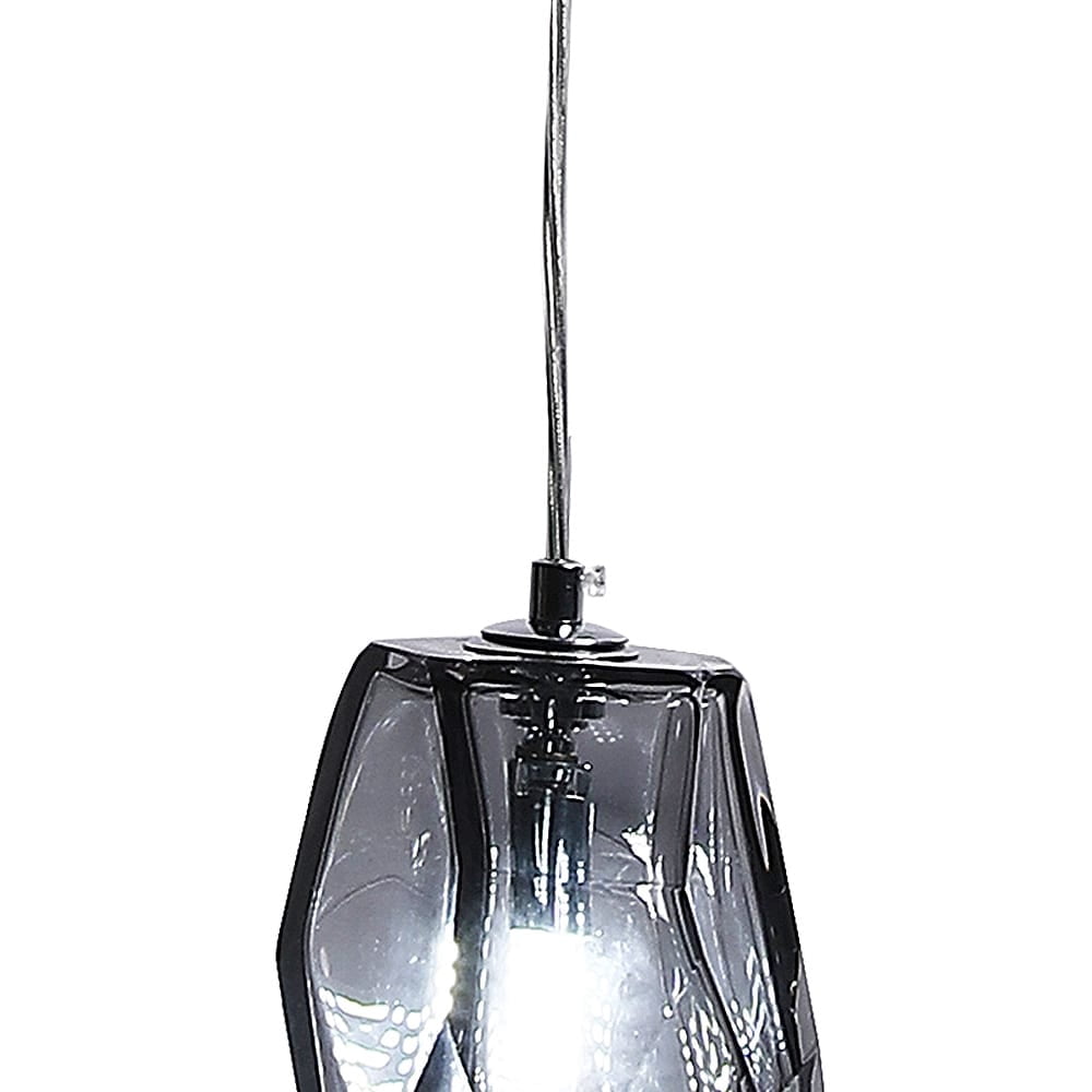 Dale Tiffany 1 Polished Cage Pendant Lights withShades Crystal Glass