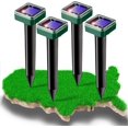 thumbnail image 1 of Juego de 4 aspersores solares ultrasónicos., 1 of 5