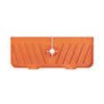 thumbnail image 1 of SAYOO Protector contra salpicaduras para fregadero de cocina, alfombrilla de secado envolvente de silicona reutilizable a prueba de salpicaduras para fregadero, encimera, negro/gris/naranja SAYOO  Diaria, 1 of 7