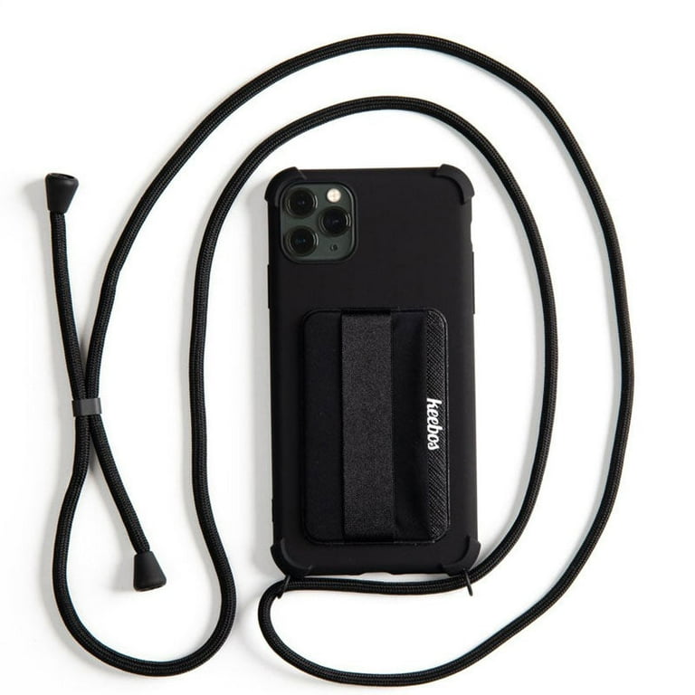 Crossbody Phone Case All Black for iPhone 7 8 SE 2020