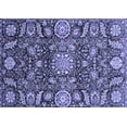 thumbnail image 1 of Ahgly Company Indoor Rectangle Oriental Blue Traditional Area Rugs, 2' x 4', 1 of 4
