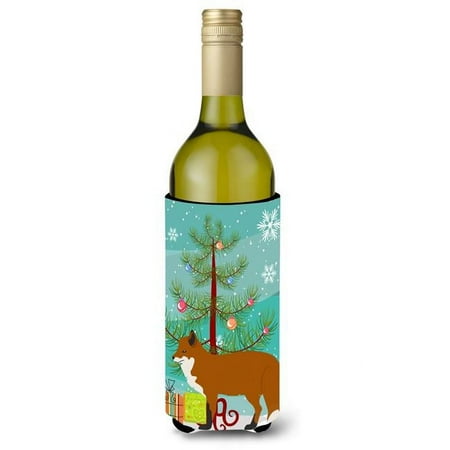 

Carolines Treasures BB9243LITERK Red Fox Christmas Wine Bottle Beverge Insulator Hugger