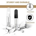 thumbnail image 2 of 60 PCS Empty Storage Cartridges compatible with 1.0ML Glass Ceramics Easy to Fill,Black and White, 2 of 5