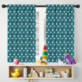 thumbnail image 5 of Blackout Kids Curtains,Dark Green Cartoon Unicorn Pattern Childrens Insulated Curtains Set Of 2,Bedroom Essentials,Toddler Room Decor 42"x54", 5 of 5
