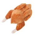 thumbnail image 2 of Plush Stuffed Squeaky Roast Chicken Pet Toy Dog Toy, 2 of 3