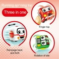 thumbnail image 3 of Cube Fidget Toy, Cute Fang-Bao Gyro-Inertia Rotation Sensory Fidget Toy, Fingertip Gliding Q Car Fidgets, Fun Cartoon Cube Gadget Play Toy, Early Education Learning Toys for Kids Children (White), 3 of 8