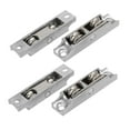 thumbnail image 2 of Unique Bargains 68mmx15mmx15mm Zinc Alloy Double Roller Sliding Sash Window Pulley Wheel 4pcs, 2 of 5