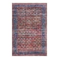 thumbnail image 6 of Unique Loom Maahru Collection Area Rug - Full Moon (6' 1" x 9' Rectangle Antique Pink/Blue), 6 of 7