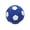 C, variant on mdesiwst Dog Latex Ball Toy Squeaky Interactive Chew Toy Football Tennis Ball Puppies Teething Toy for Aggressive Chewers Small to Large Dogs