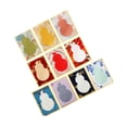 thumbnail image 1 of KLKCMS 10 Pieces Chinese Xuan Paper Chinese Spring Festival Picture Frame Notecards, 1 of 9