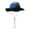 Blue, variant on SGFCWSX Fisherman Hat for Men,Casual Wide Brim Drawstring Bucket Hat Blue Free Size