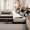 Brown Black Cream, variant on Homewish Rustic Cowhide Print Zipper Queen Comforter Set with Fitted Sheet and 2 Pillowcases,Western Farm Cow Zipper Bedding Set For Boys,Reversible,4pcs
