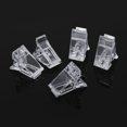thumbnail image 1 of nipocaio 10pcs Clips en Plastique Multifonctionnels Courbent des Clips d'Extension de Clou Outil de Clou, 1 of 5