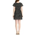 thumbnail image 3 of INSPIRE CHIC Robe en Chiffon à Lacets Florale pour Femmes, 3 of 6