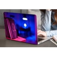 thumbnail image 1 of KSK KAISHEK Hard Shell Case Cover Compatible with MacBook Pro 14" with Touch ID Type C + Black Keyboard Cover Model: A2779 M2/A2442 M1 (Purple series 0144), 1 of 5
