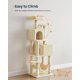 thumbnail image 3 of Rascador para Gatos SONGMICS HOME Torre Beige de Múltiples Niveles, 3 of 8